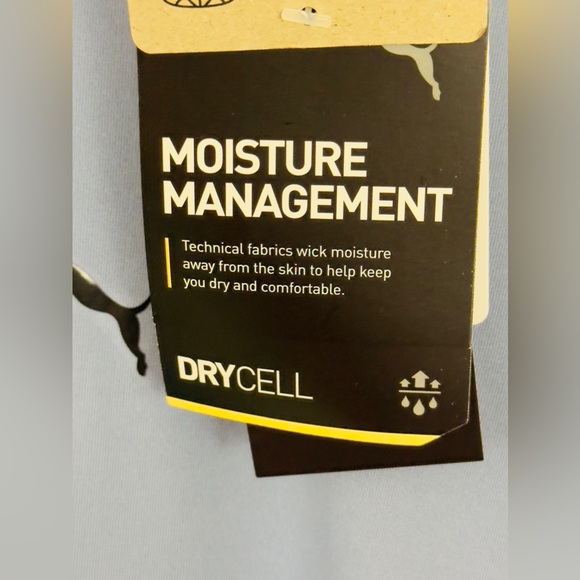 Puma Maternity Oversized Crew Neck Womens Blue T-Shirt Krinkle Back Side… - Picture 11 of 12